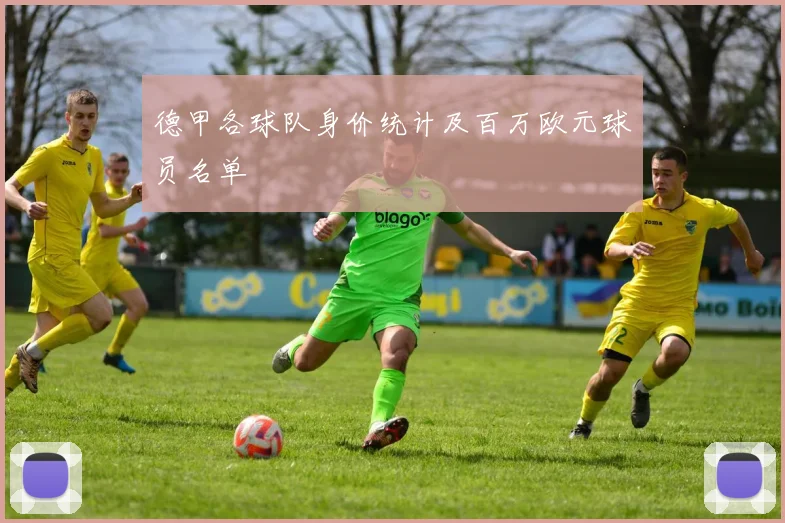 德甲各球队身价统计及百万欧元球员名单